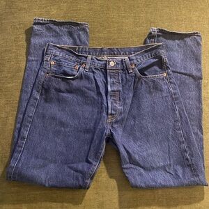 Levi's 501 Blue Jeans size 34x32